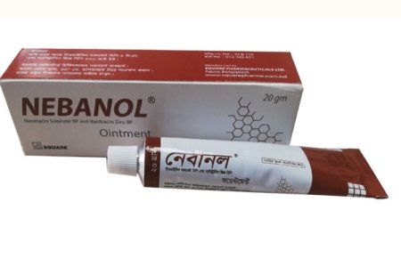 Nebanol 500IU+5mg/gm Ointment