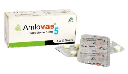 Amlovas 5mg Tablet