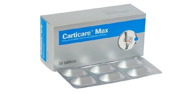Carticare Max (6) 750mg+50mg Tablet