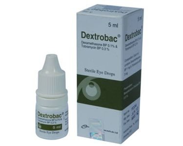 Dextrobac 0.1%+0.3% Eye Drop