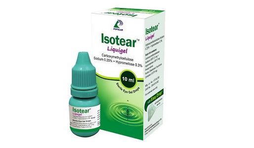 Isotear 250mg+300mg/100ml Eye Drop