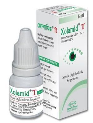 Xolamid T 1%+0.5% Eye Drop