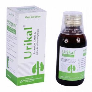 Urikal 100ml (1500mg+250mg)/5ml Oral Solution