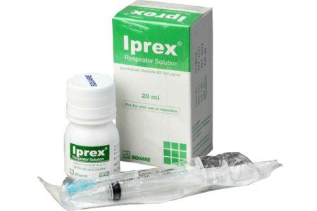 Iprex Respiratory Solution 250mcg/ml Nebuliser Solution