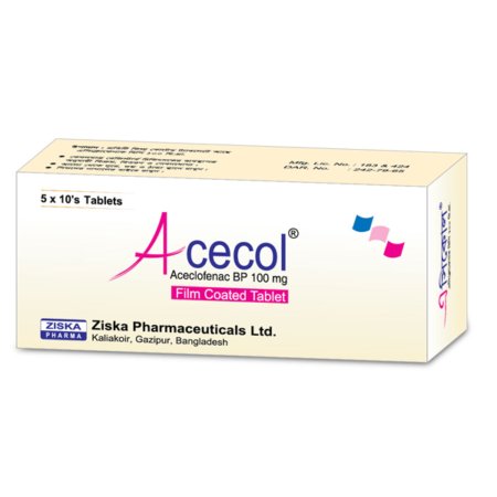 Acecol 100mg Tablet