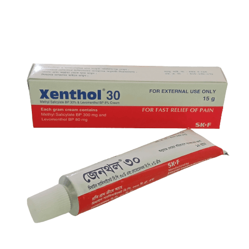 Xenthol 30 10%+30% Cream