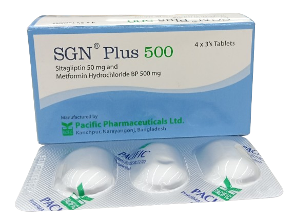 SGN Plus 500mg+50mg Tablet