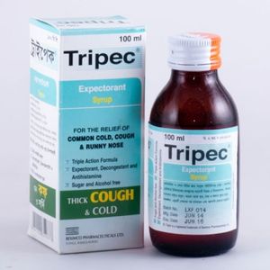 Tripec (30mg+100mg+1.25mg)/5ml Syrup