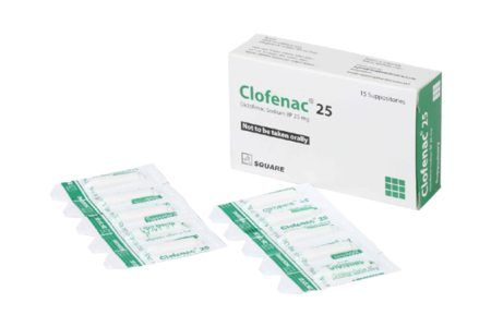 Clofenac 25mg Suppository