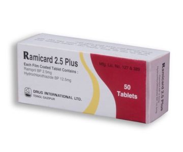 Ramicard Plus 2.5 12.5mg+2.5mg Tablet