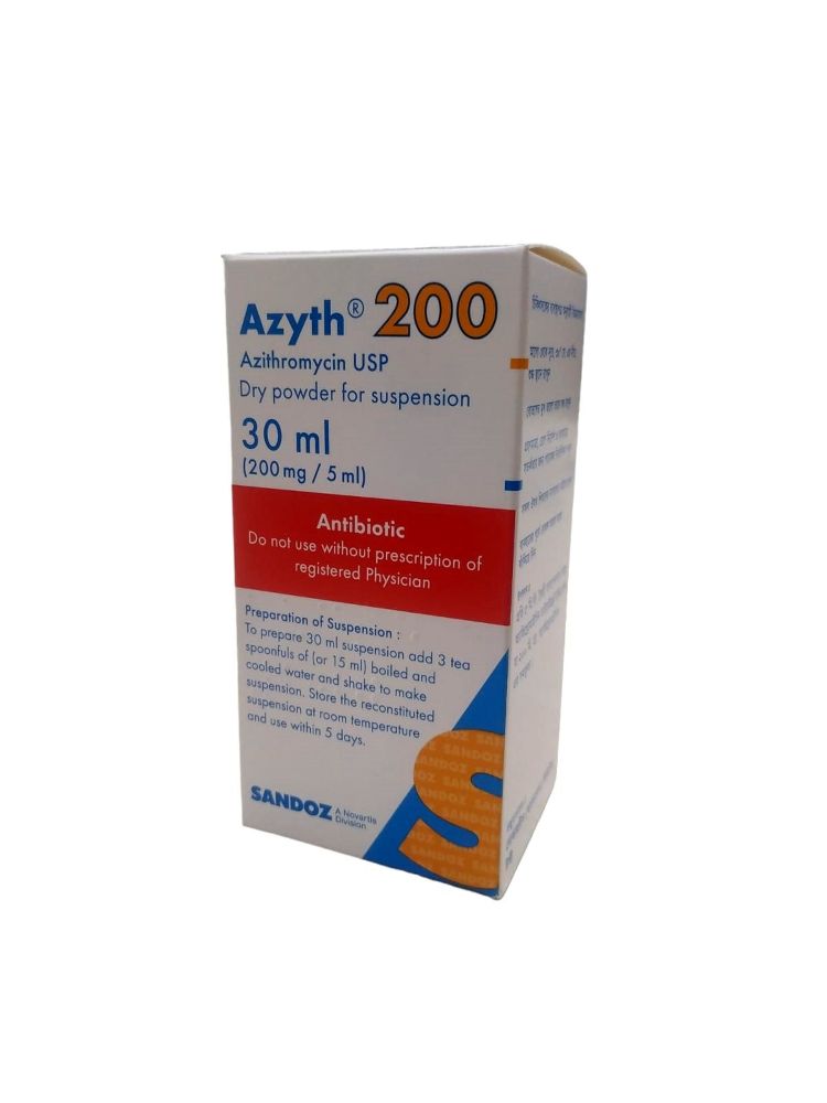Azyth 200mg/5ml Powder for Suspension