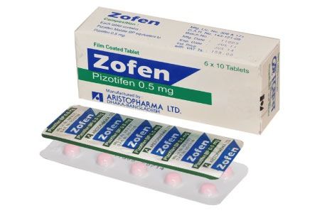 Zofen 0.5 0.5mg Tablet