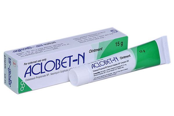 Aclobet N 0.05%+0.50%+100000IU Ointment