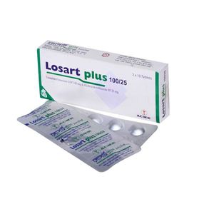 Losart Plus 100/25mg+100mg Tablet