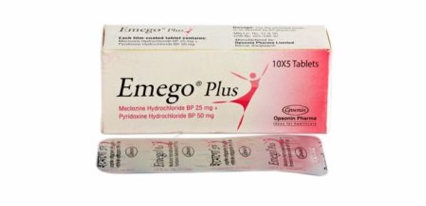 Emego Plus 25mg+50mg Tablet