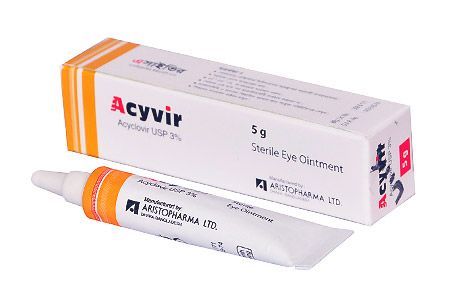 Acyvir 3% Eye Ointment