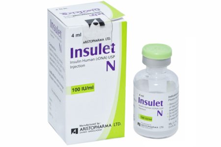 Insulet N 40IU 100IU/ml Injection