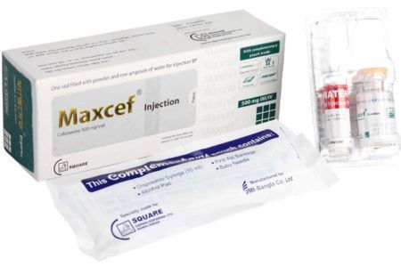 Maxcef IV/IM 500mg/vial Injection