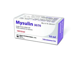 Mysulin 30/70 Vial 100IU/ml Injection