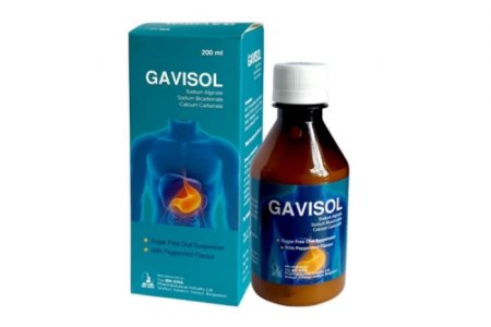 Gavisol 500mg+267mg+160mg/10ml Suspension