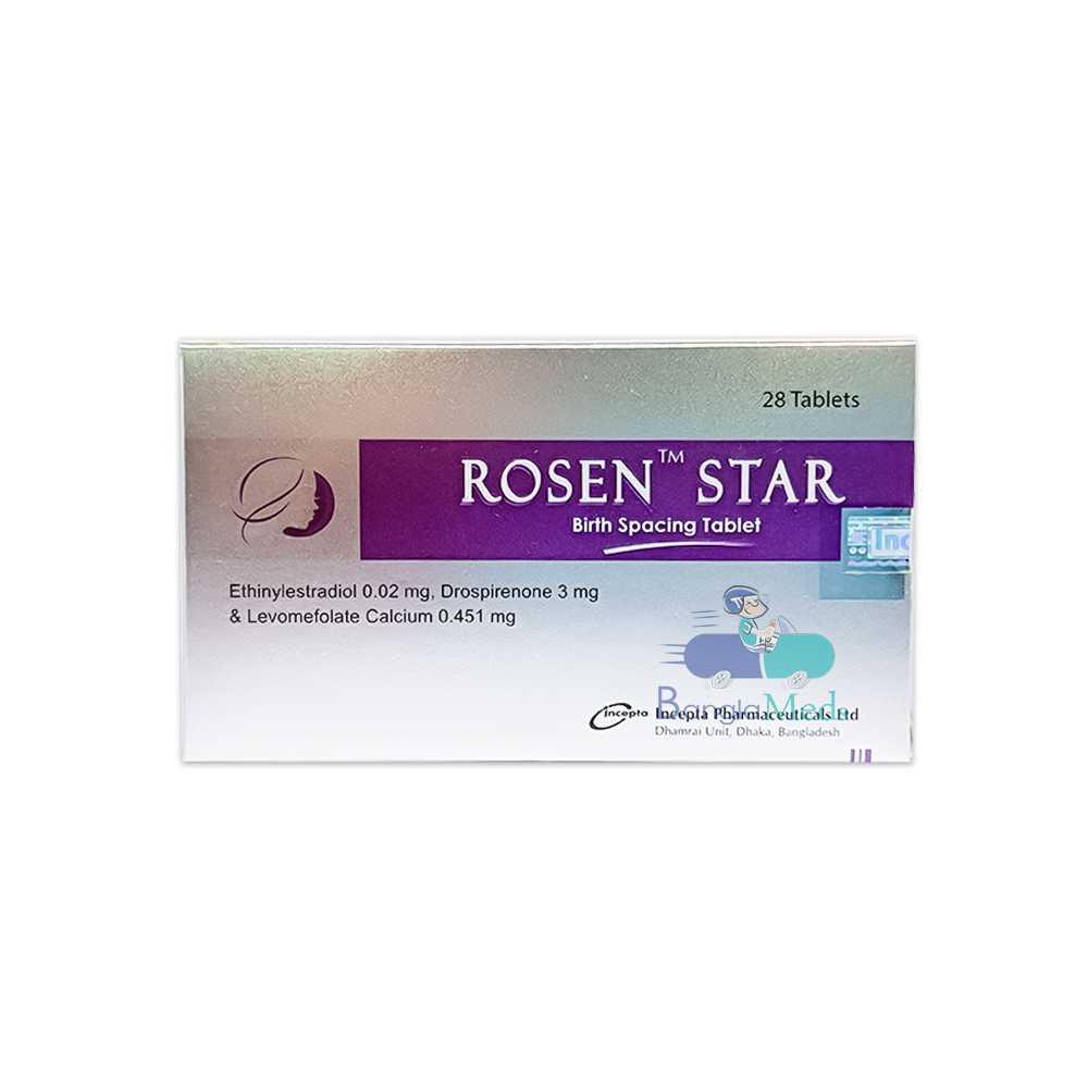 Rosen Star 0.02mg/3mg/0.451mg Tablet