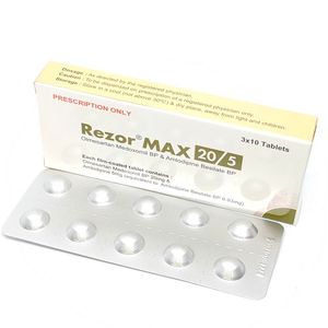 Rezor Max 5/20 5mg+20mg Tablet