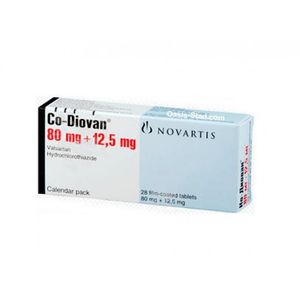 Co-Diovan 12.5/160 12.5mg+160mg Tablet