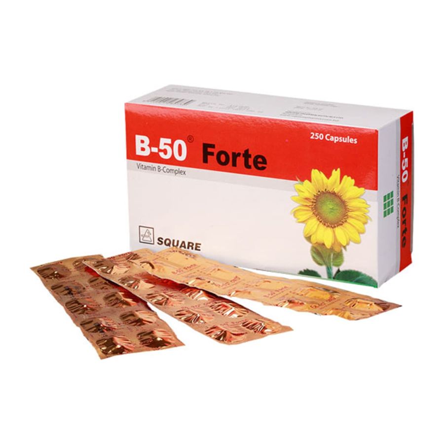 B 50 Forte Capsule - Arogga Online Pharmacy