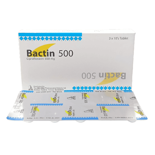 Bactin 500mg Tablet