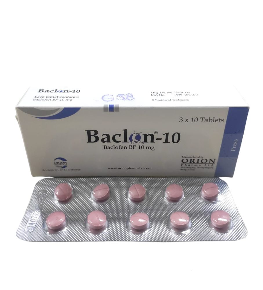 Baclon 10mg Tablet