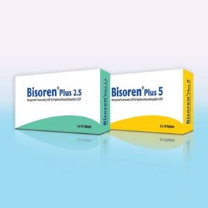 Bisoren Plus 2.5 2.5mg+6.25mg Tablet