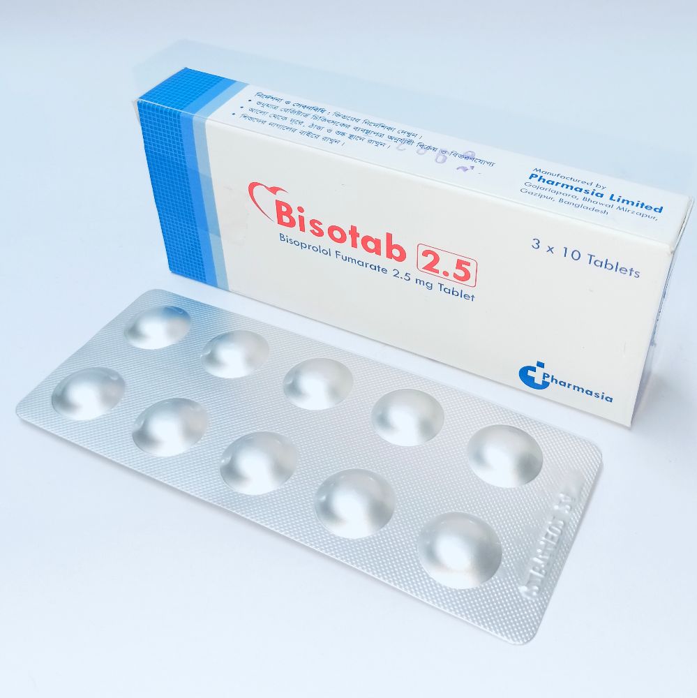 Bisotab 2.5 2.5mg Tablet