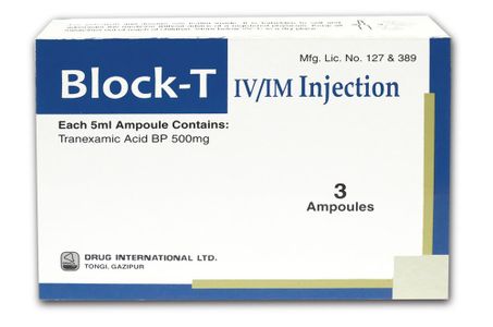 Block-T IM/IV 500mg/5ml Injection