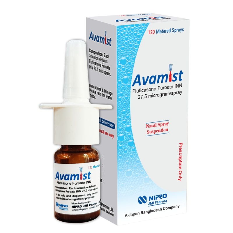 Avamist 27.5mcg/Spray Nasal Spray