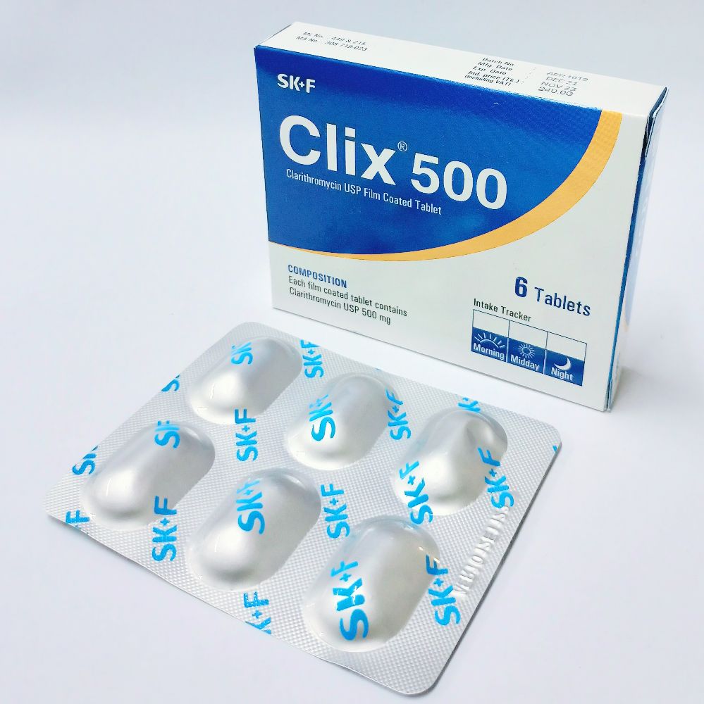 Clix 500mg Tablet