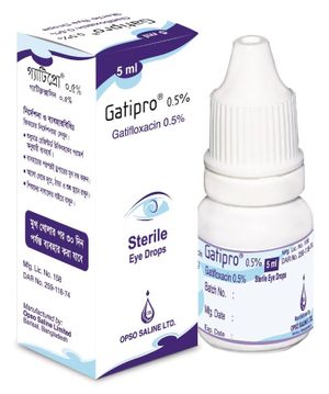 Gatipro 0.50% Eye Drop