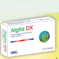 Algita-DX 600mg+400IU Tablet