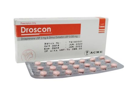 Droscon 3mg/0.03mg Tablet