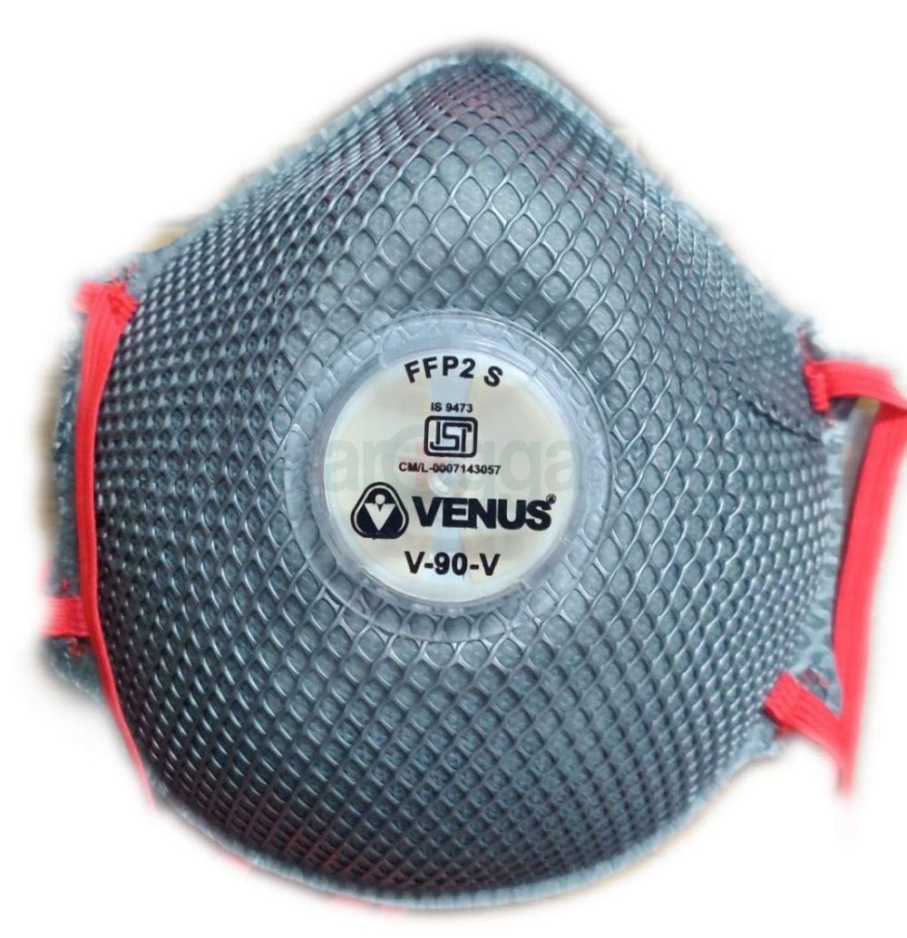 Venus V90 Safety Face Mask Grey Color Mask