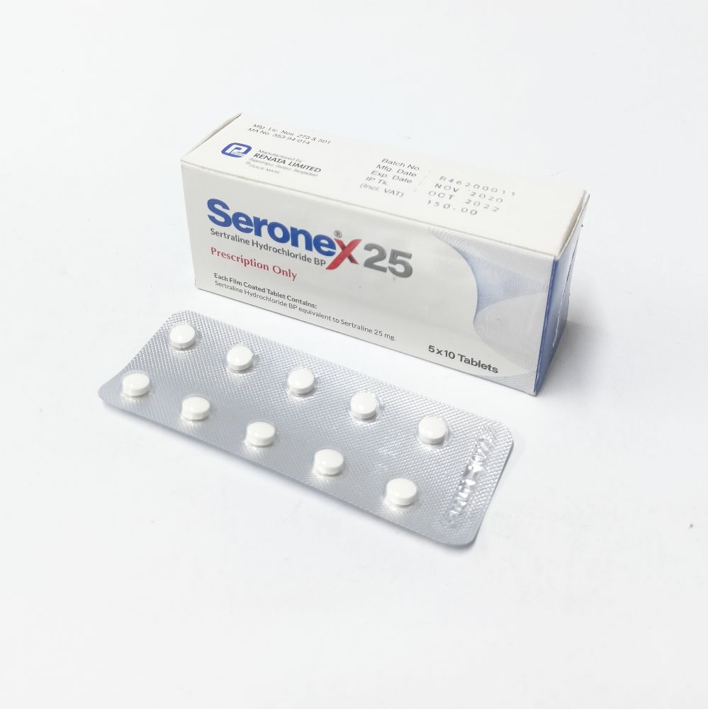 Seronex 25mg Tablet