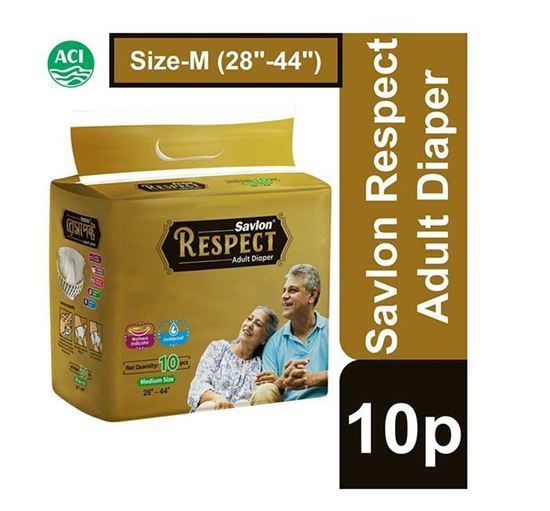 Adult Diaper Belt System M 10's Pack (Respect) Size-M Diaper