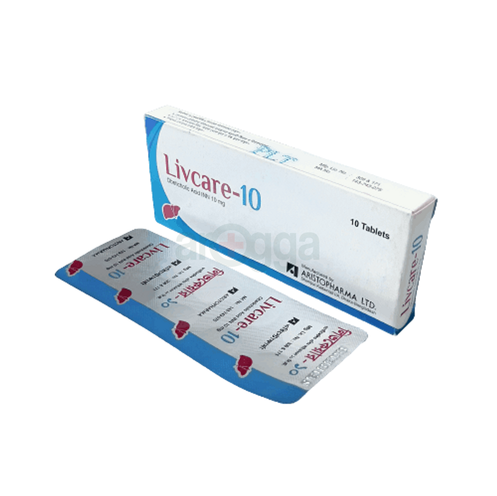 Livcare 10 Tablet 10mg Medicine Arogga Online Pharmacy Of Bangladesh