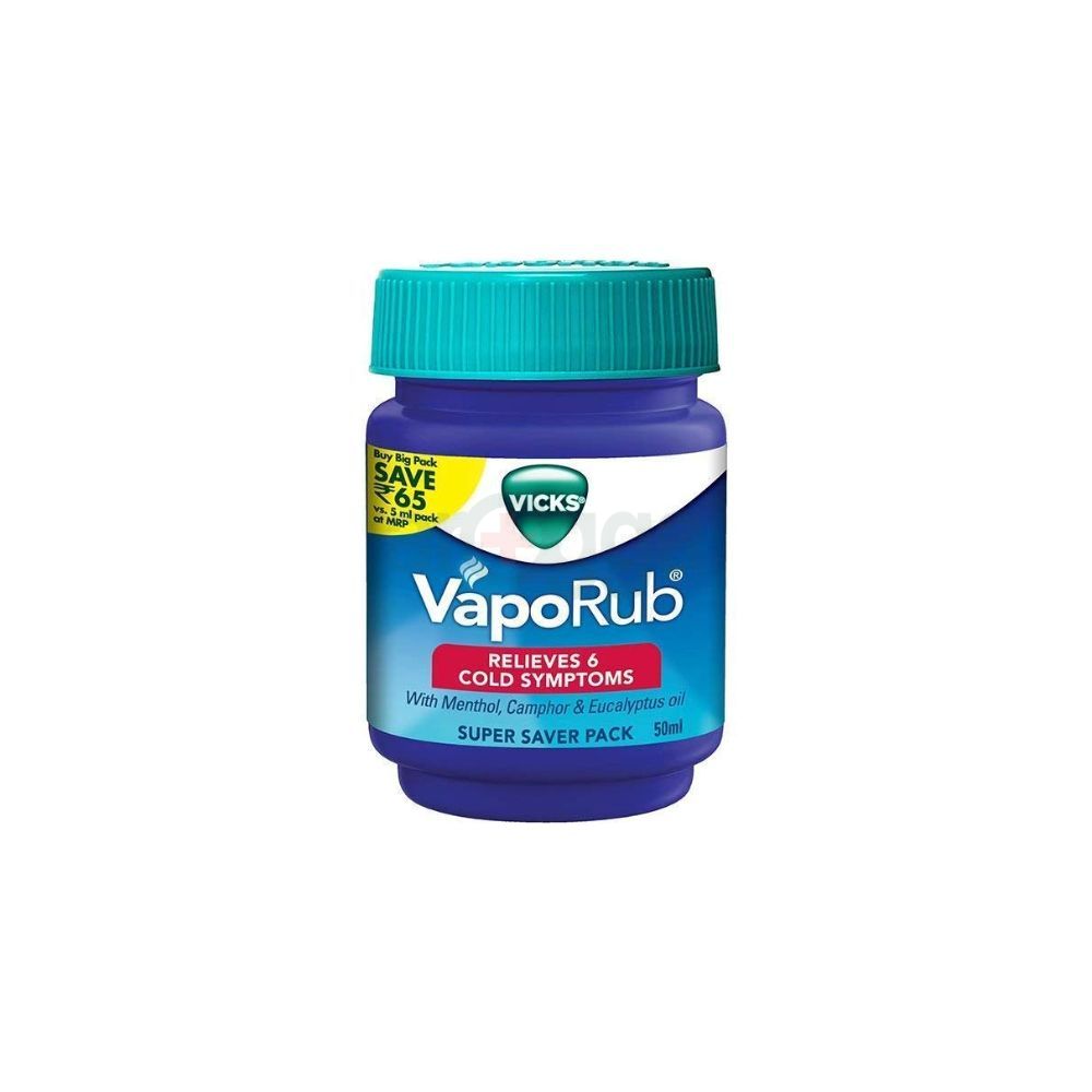 Vicks Vaporub Colds Relief 50ml Gel 50gm - Healthcare - Arogga - Online ...