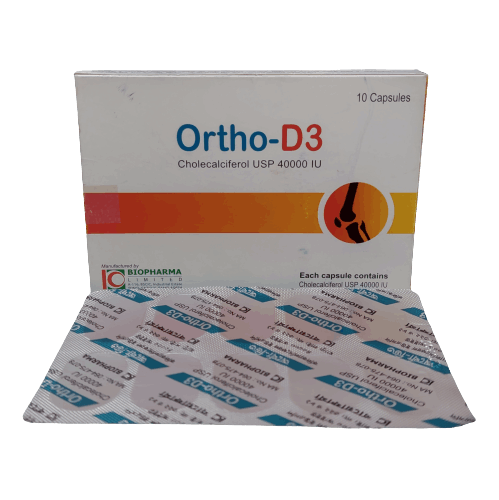Ortho-D3 40000 40000IU Capsule