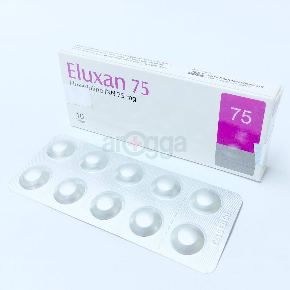 Eluxan 75 Tablet 75mg Medicine Arogga Online Pharmacy Of Bangladesh