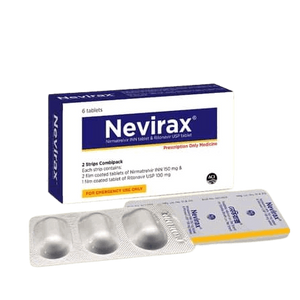 Nevirax 150mg+100mg Tablet