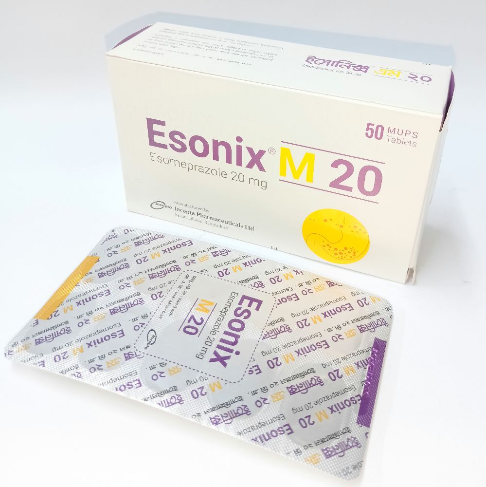 Esonix M 20mg Tablet