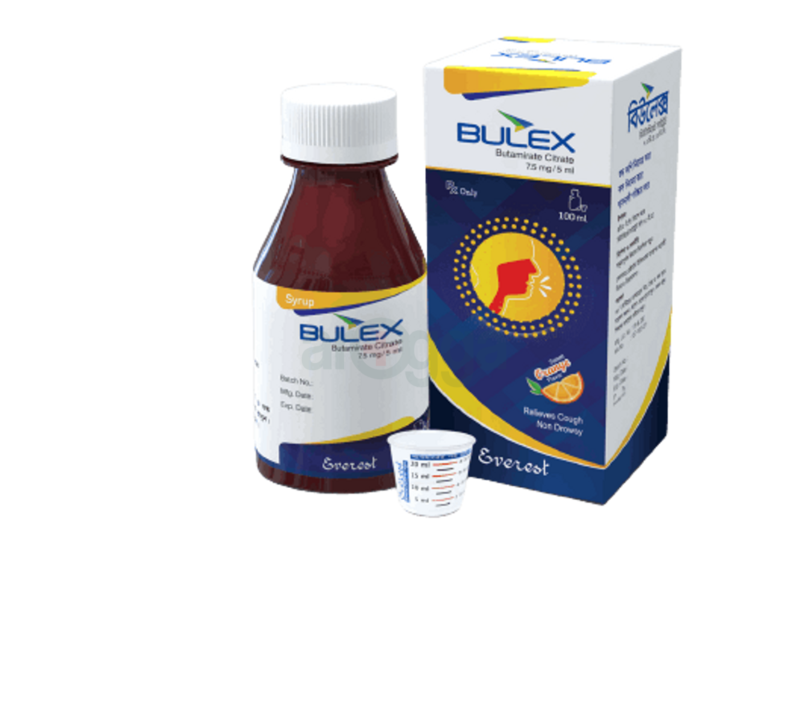 Bulex Syrup 7.5mg/5ml - Medicine - Arogga - Online Pharmacy Of Bangladesh