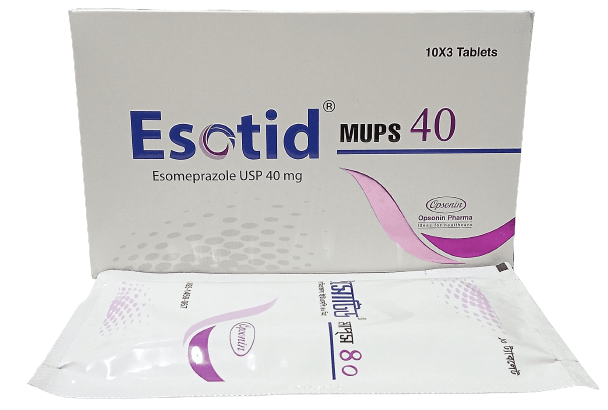 Esotid MUPS 40mg Tablet