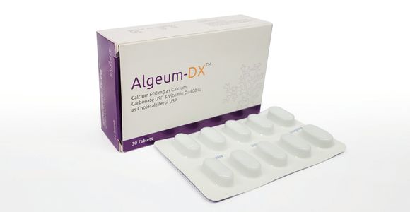Algeum-DX 600mg+400IU Tablet